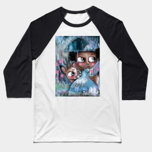 Oh! Deer, It's Raining Baseball T-Shirt